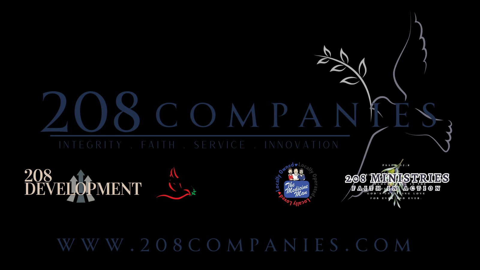 208 Companies - Integrity, Faith, Service, Innovation